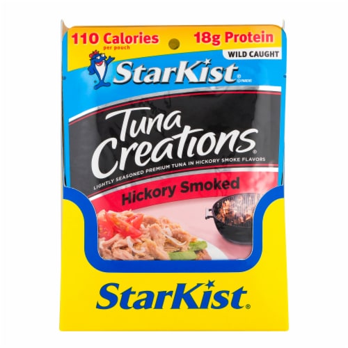 StarKist® Tuna Creations Hickory Smoked Seasoned Tuna Pouch Perspective: front