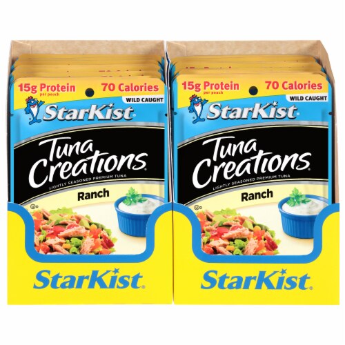 StarKist® Ranch Creation Tuna Pouch Case Sale Perspective: front