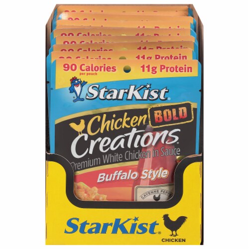 StarKist Chicken Creations Bold Buffalo Style Chicken Pouch Case Perspective: front