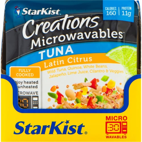 StarKist® Creations Microwavables Latin Citrus Tuna Pouch Perspective: front