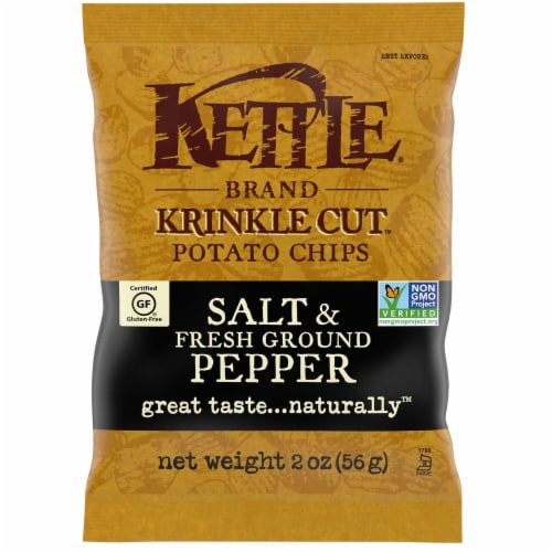 Krinkle Cut™ Salt & Fresh Ground Pepper - Kettle Brand