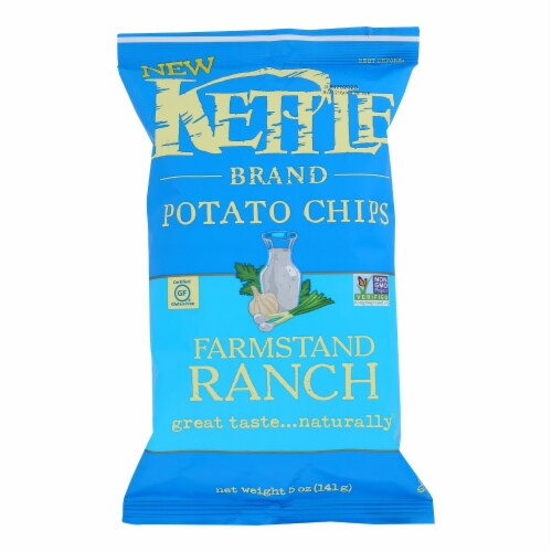 Kettle Brand - Chips Farmstand Ranch - Case of 15 - 5 OZ Perspective: front