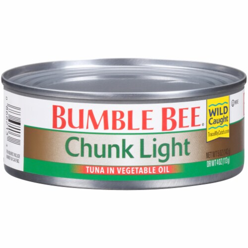 Bumble Bee Chunk Light Tuna in Vegetable Oil (48 Pack) Perspective: front