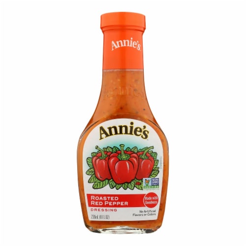 Annie&amp;#39;s™ Roasted Red Pepper Vinaigrette Salad Dressing, 8 fl oz - Smith ...