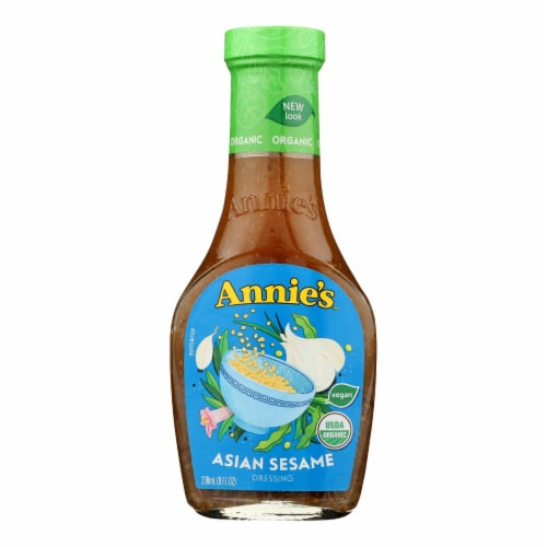 Annie's Organic Asian Sesame Dressing Perspective: front