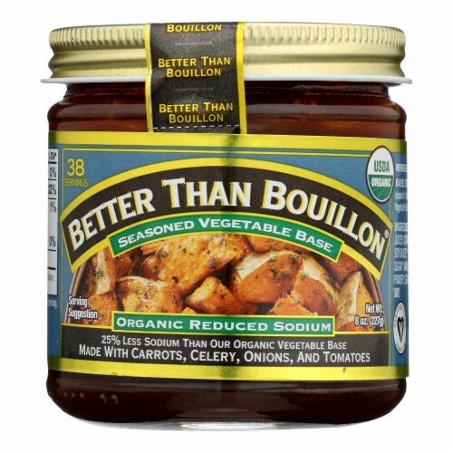 Better Than Bouillon - Rs Seasoned Veg - Case of 6 - 8 OZ Perspective: front