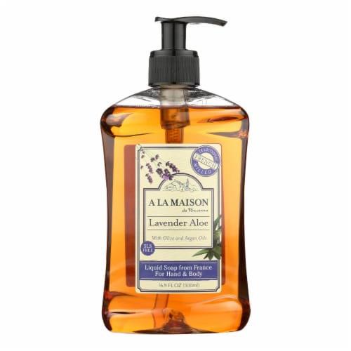 A La Maison - French Liquid Soap - Lavender Aloe - 16.9 Fl Oz Perspective: front