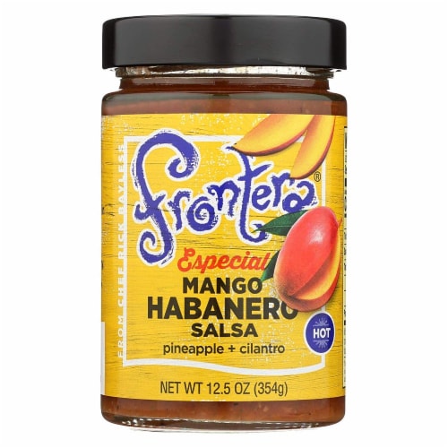 Frontera  Especial Mango Habanero Salsa, 12.5oz  (Pack of 8) Perspective: front