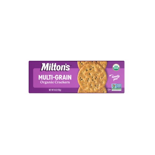 Miltons - Baked Crackers Mltgrn - Case of 8 - 6 OZ Perspective: front