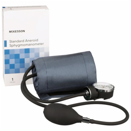 Aneroid Sphygmomanometer with Cuff McKesson Brand 2 Adult Medium Cuff Aneroid Sphygmomanometer with Cuff McKesson Brand 2 Adult Medium Cuff