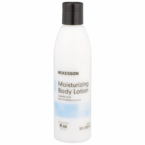 McKesson Summer Rain Scent Hand and Body Moisturizer Lotion 8 oz. Bottle 53-1352-8 1 Ct Perspective: front