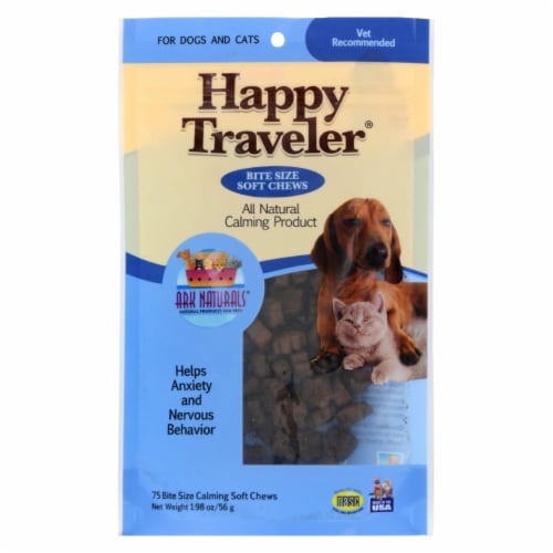Happy cheap traveler dog