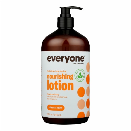 EveryOne Citrus and Mint Lotion Perspective: front