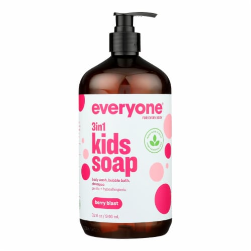 Everyone Berry Blast Kids 3-in-1 Soap Perspective: front