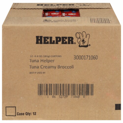 Tuna Helper Creamy Broccoli Pasta Case Sale Perspective: front