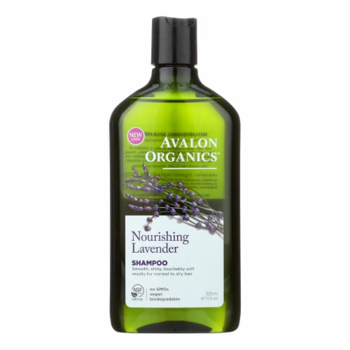 Avalon Organics Nourishing Shampoo Lavender - 11 fl oz Perspective: front