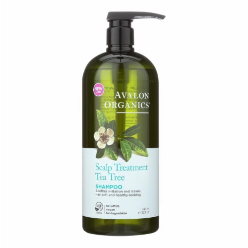 Avalon Shampoo - Organic Tea Tree - 32 oz Perspective: front