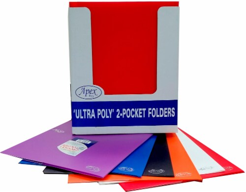 2 pocket folder with holes