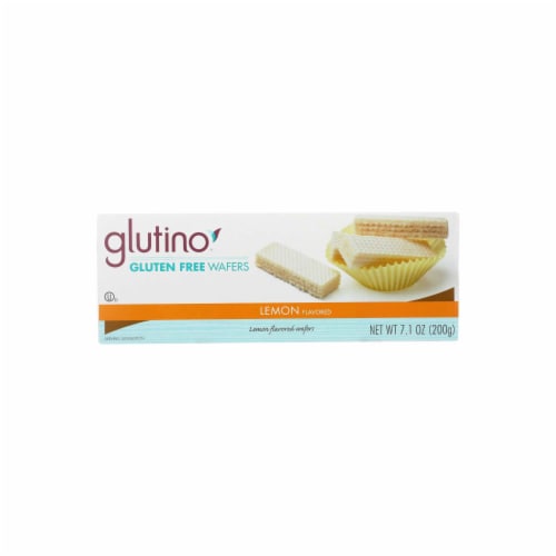Glutino Wafer Cookie, Lemon, 7.1 Oz. Perspective: front