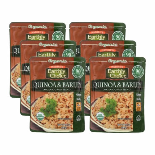 Nature's Earthly Choice Quinoa & Barley - Case of 6 - 8.5 OZ Perspective: front