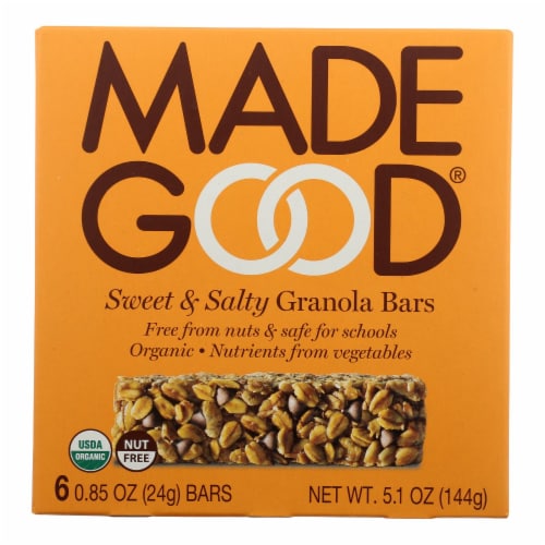 Made Good - Granola Bar Swt&slty - Case of 6 - 6/.85 OZ Perspective: front