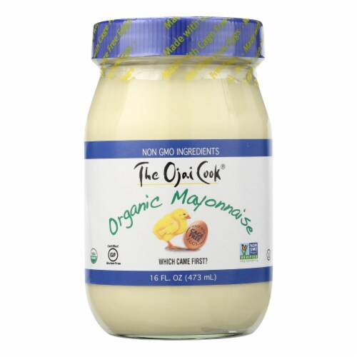 The Ojai Cook Organic Mayonnaise-Case Of 6-16 Fl Oz. Perspective: front