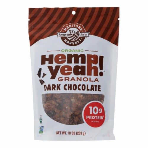 Manitoba Harvest - Granola Hemp Dark Chocolate - Case of 6 - 10 OZ Perspective: front