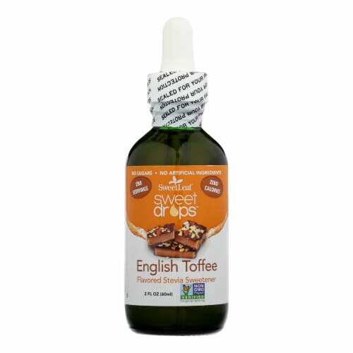 Sweet Leaf Sweet Drops Sweetener English Toffee - 2 fl oz Perspective: front