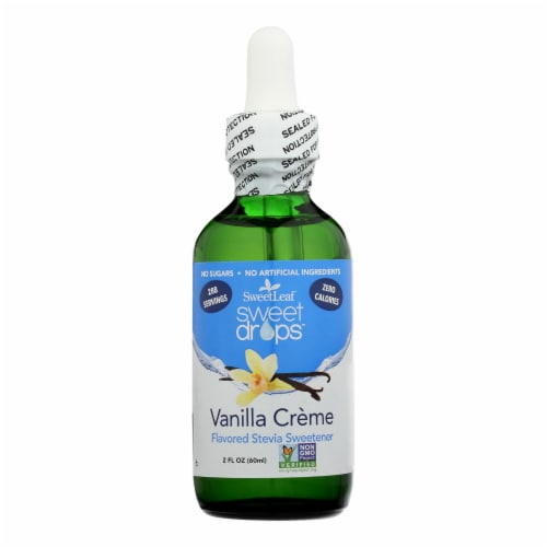 Sweet Leaf Sweet Drops Sweetener Vanilla Creme - 2 fl oz Perspective: front