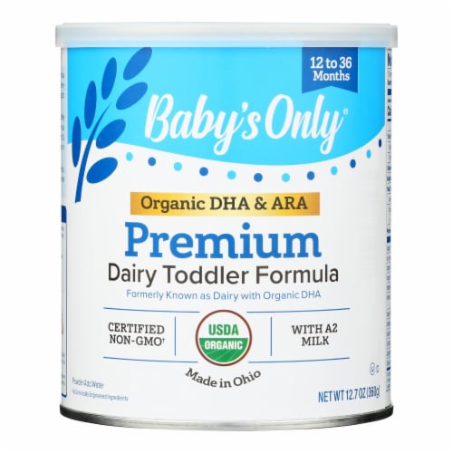 Babys Only Organic Toddler Formula - Organic - Dairy - DHA and ARA - 12.7 oz - case of 6 Perspective: front
