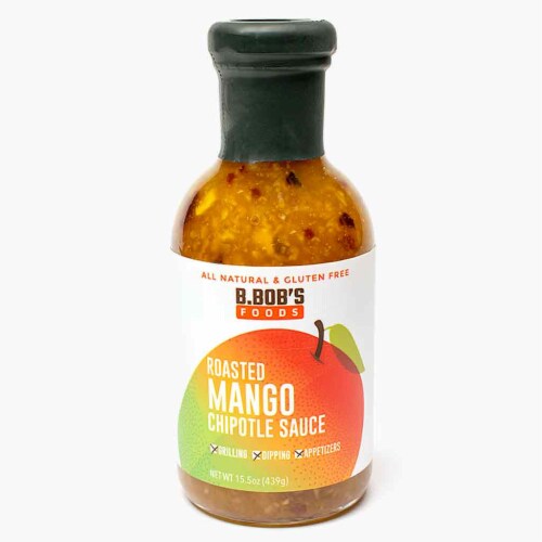 B.Bob's  Roasted Mango Chipotle Sauce Perspective: front