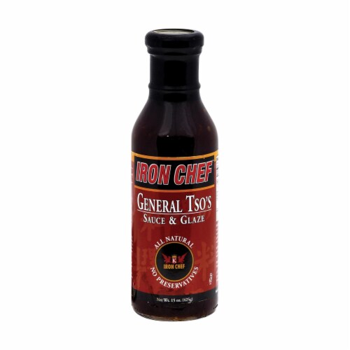 Iron Chef Sauce and Glaze - General Tso's - Case of 6 - 15 oz. Perspective: front