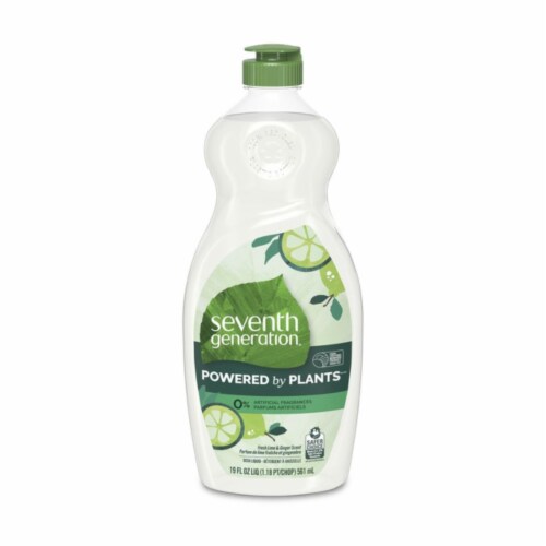 Seventh Generation - Dish Liquid Lime Ginger - Case of 6-19 FZ Perspective: front