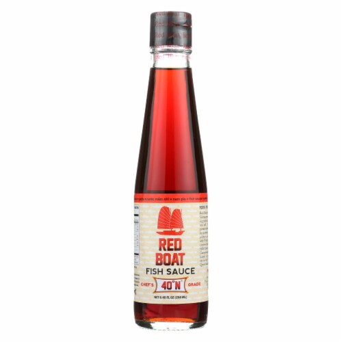 Red Boat Fish Sauce Premium Fish Sauce - Case of 6 - 250 ml Perspective: front
