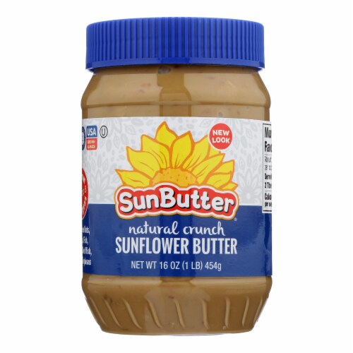 SunButter® Natural Crunch Sunflower Butter Perspective: front