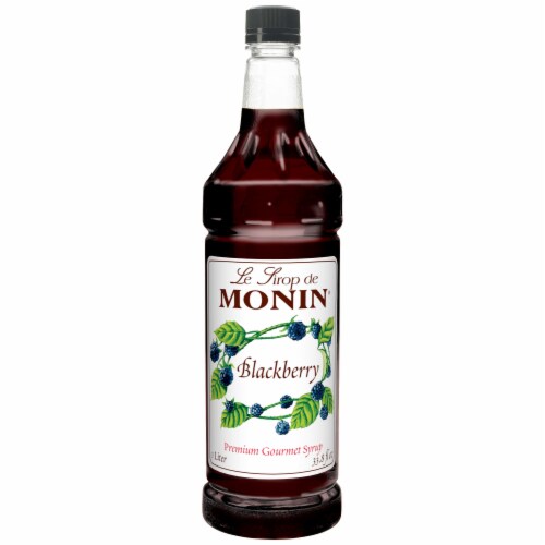 Blackberry Flavor Syrup -- 4 Case 1 Liter Perspective: front