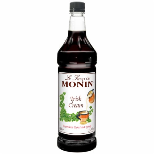 Irish Cream Flavor Syrup -- 4 Case 1 Liter Perspective: front