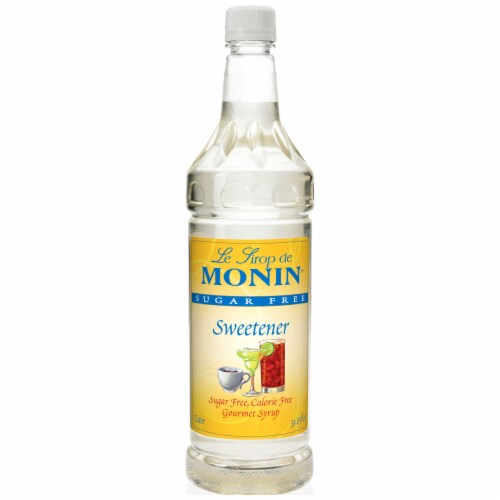 Flavor Sugar Free Sweetener Unflavored,1 Liter -- 4 Case Perspective: front