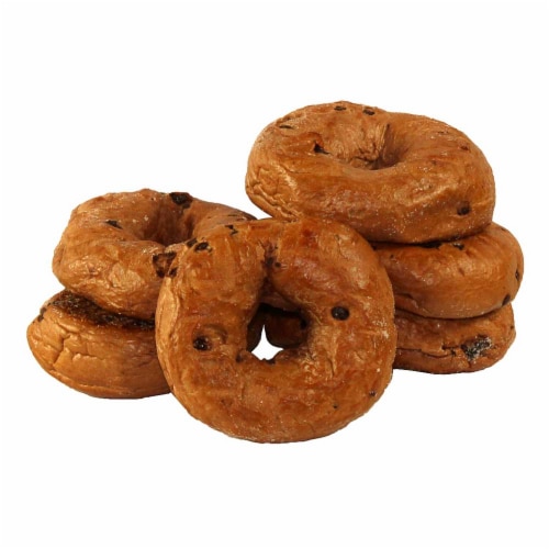 Just Bagels Chocolate Chip Bagel, 4 Ounce — 48 per case.