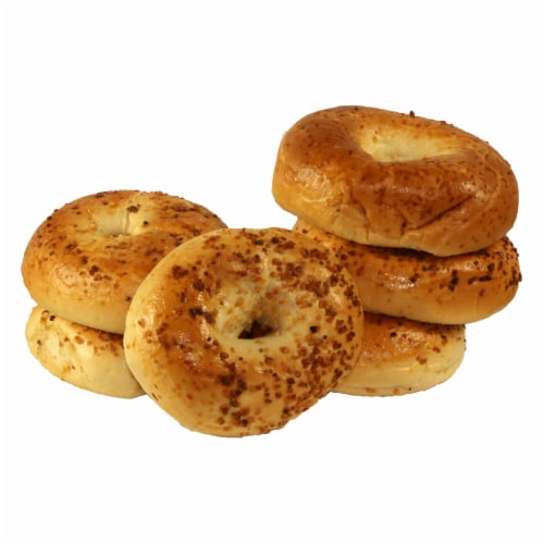 Just Bagels Garlic Bagel, 4 Ounce — 48 per case.