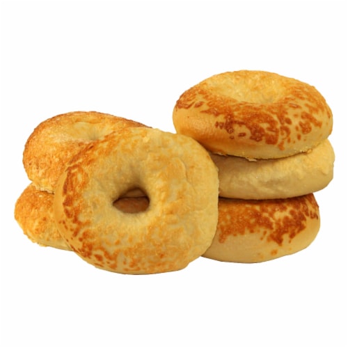 Just Bagels Asiago Cheese Bagel, 4 Ounce — 48 per case.