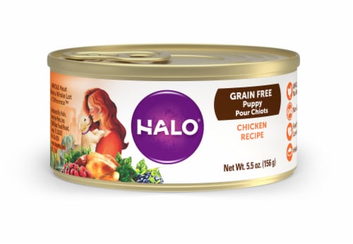 Halo chicken dog sales food