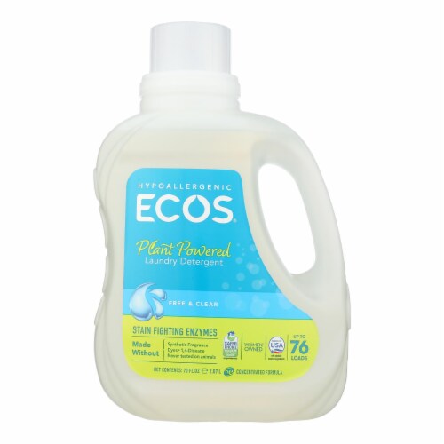 Ecos Free Clear Laundry Detergent 4 ct / 70 fz Kroger