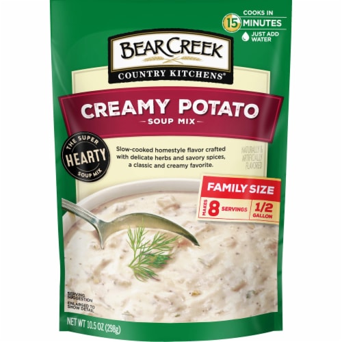 Bear Creek Country Kitchens® Creamy Potato Soup Mix Case Sale Perspective: front