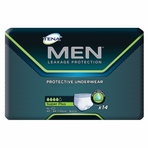 TENA Disposable Underwear Male Large / X-Large, 56 Ct, Large / X