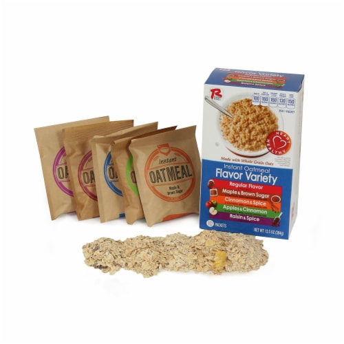 Ralston Foods Instant Oatmeal Hot Cereal, 13.5 Ounce -- 12 per case. Perspective: front