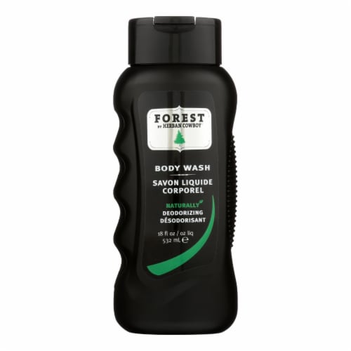 Herban Cowboy Body Wash - Forest - 18 oz Perspective: front