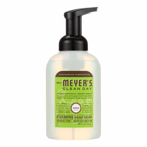 Mrs. Meyer's Clean Day - Foaming Hand Soap - Apple - Case of 6 - 10 fl oz Perspective: front