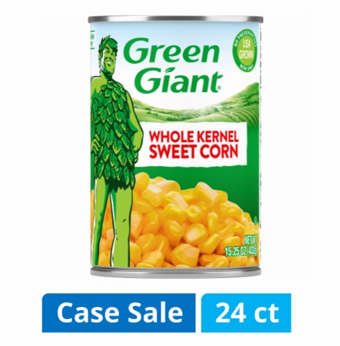 Green Giant® Whole Kernel Sweet Corn Case Sale Perspective: front