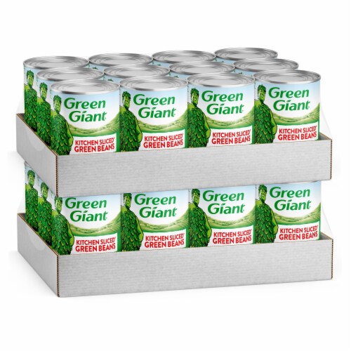 Green Giant® Kitchen Sliced Green Beans Case Sale Perspective: front